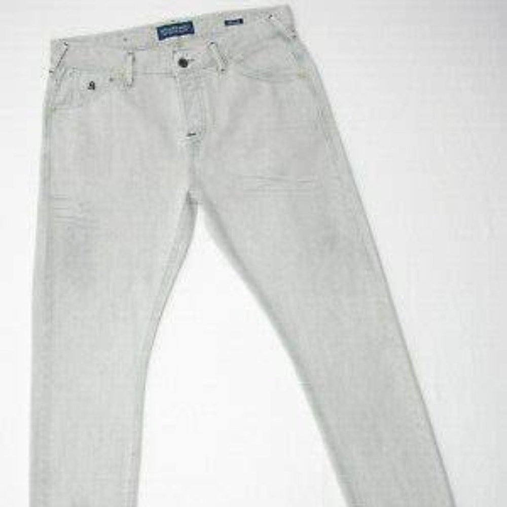 Mens SCOTCH & SODA Phaidon Slim Skinny Button Fly Jeans Medium Gray 36 x 34